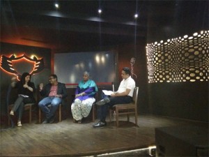 Sunder Madakshira participated in Crosspaths 2015, an event by Mayflower Language Services. At the Big Pitcher on Friday 11 Sep, participated in a panel discussion on the topic Dynamics of Changing Media and it's Global Potential.-3
