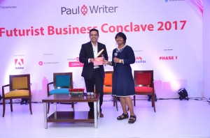 Sunder Madakshira delivers keynote at the Futuristic Business Conclave at Gurgaon on 18th Aug 2017