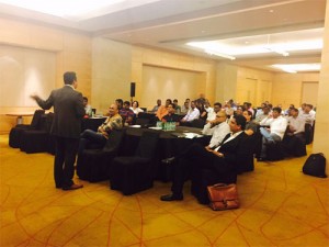 Sunder Madakshira delivered the Keynote Presentation at the NASSCOM Marketing Forum at Hyatt Regency, Chennai on 6th May 2016