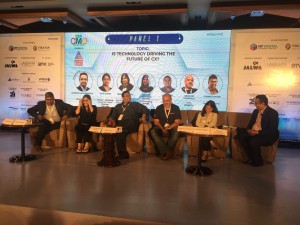 Sunder Madakshira moderated the panel on "Is Technology Driving the Future of CX?" with CMO’s from India’s Leading brands.
